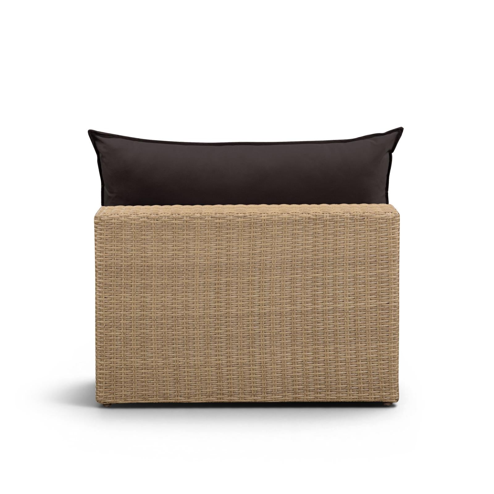 TOV Furniture Cali Performance Fabric & Wicker Outdoor Modular Components