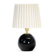 Giorgio Black Natural Brass Glass Mini Lamp