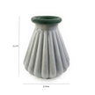TOV Furniture Shell Seafoam Green Glass Vase