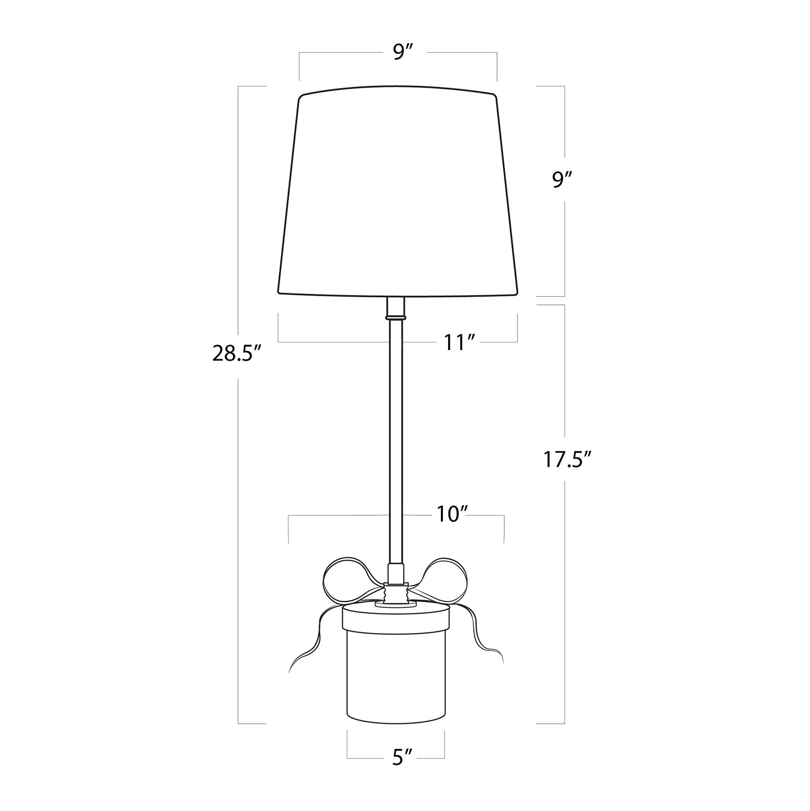 Regina Andrew Ribbon Table Lamp