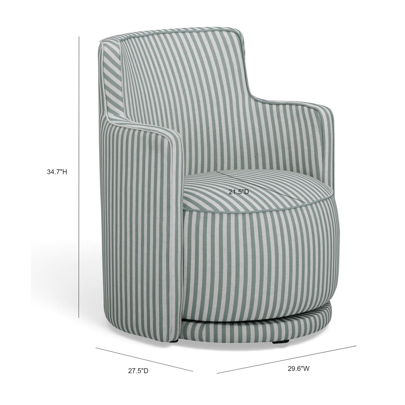 TOV Furniture Passe Swivel Accent Chair