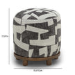 TOV Furniture Bisou Performance Jacquard Ottoman