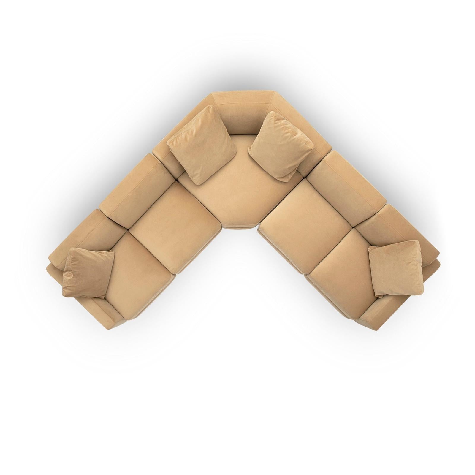 TOV Furniture Perry 5-Piece Modular L-Sectional