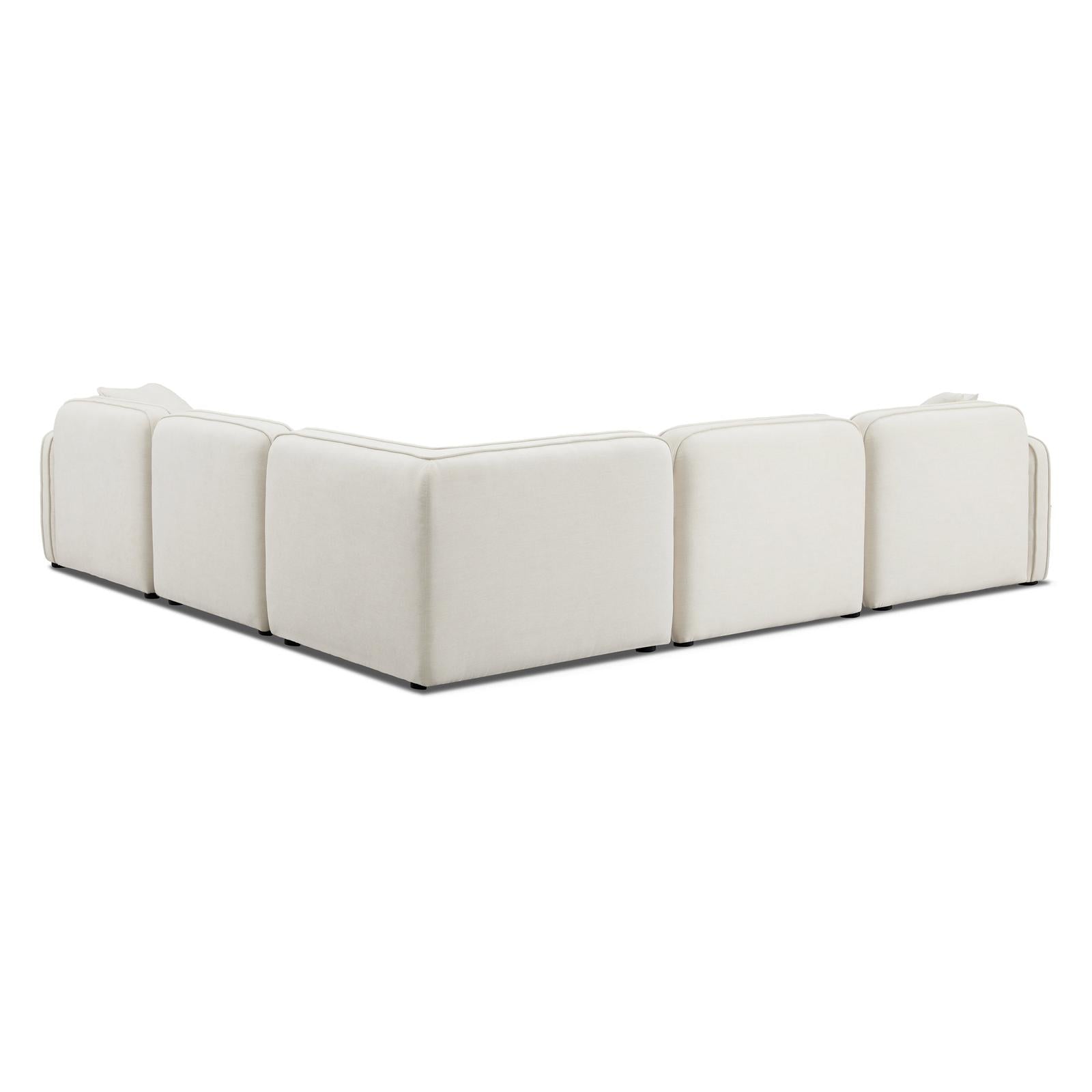 TOV Furniture Travie 5-Piece Modular L-Sectional