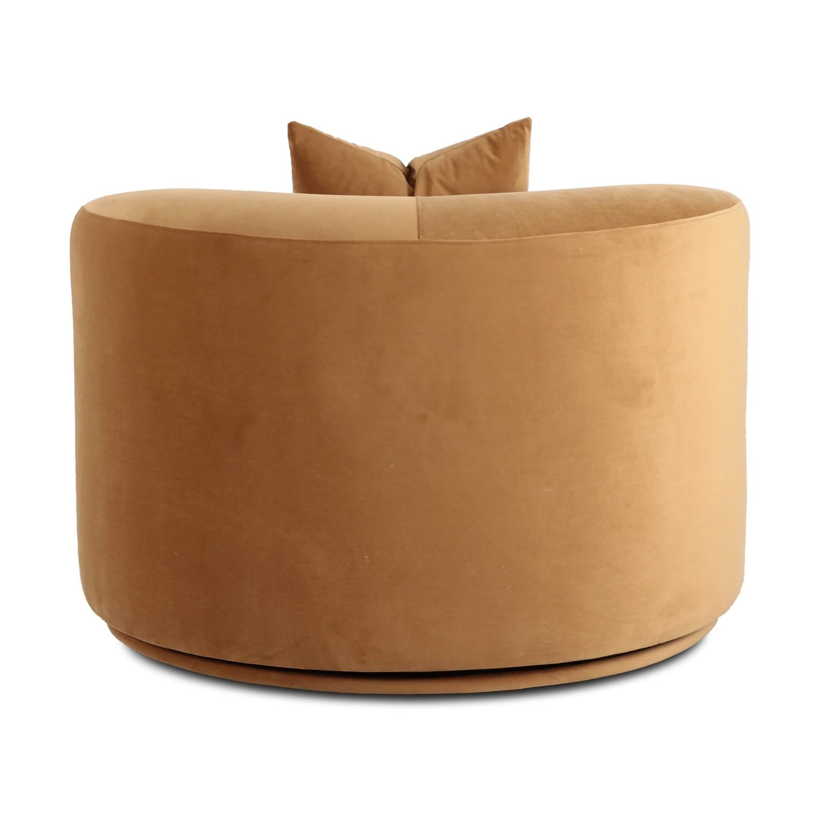 TOV Furniture Fickle Swivel Accent Chair