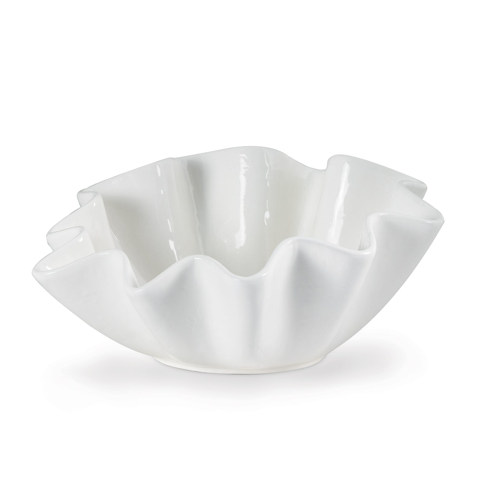 Regina Andrew Ruffle Ceramic Bowl