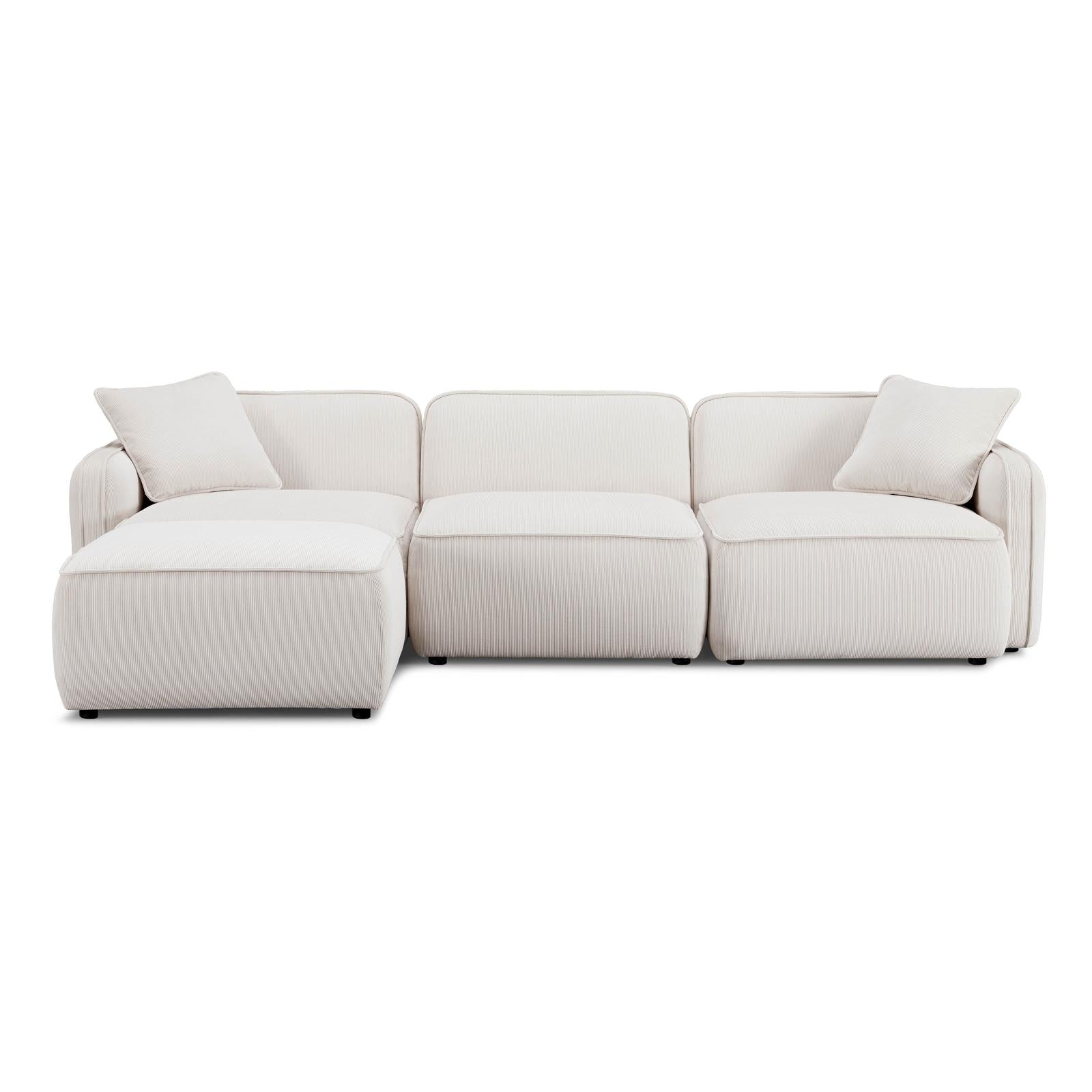 TOV Furniture Travie 4-Piece Modular Sectional