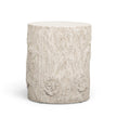 TOV Furniture Fawn Driftwood Concrete Indoor/Outdoor Side Table