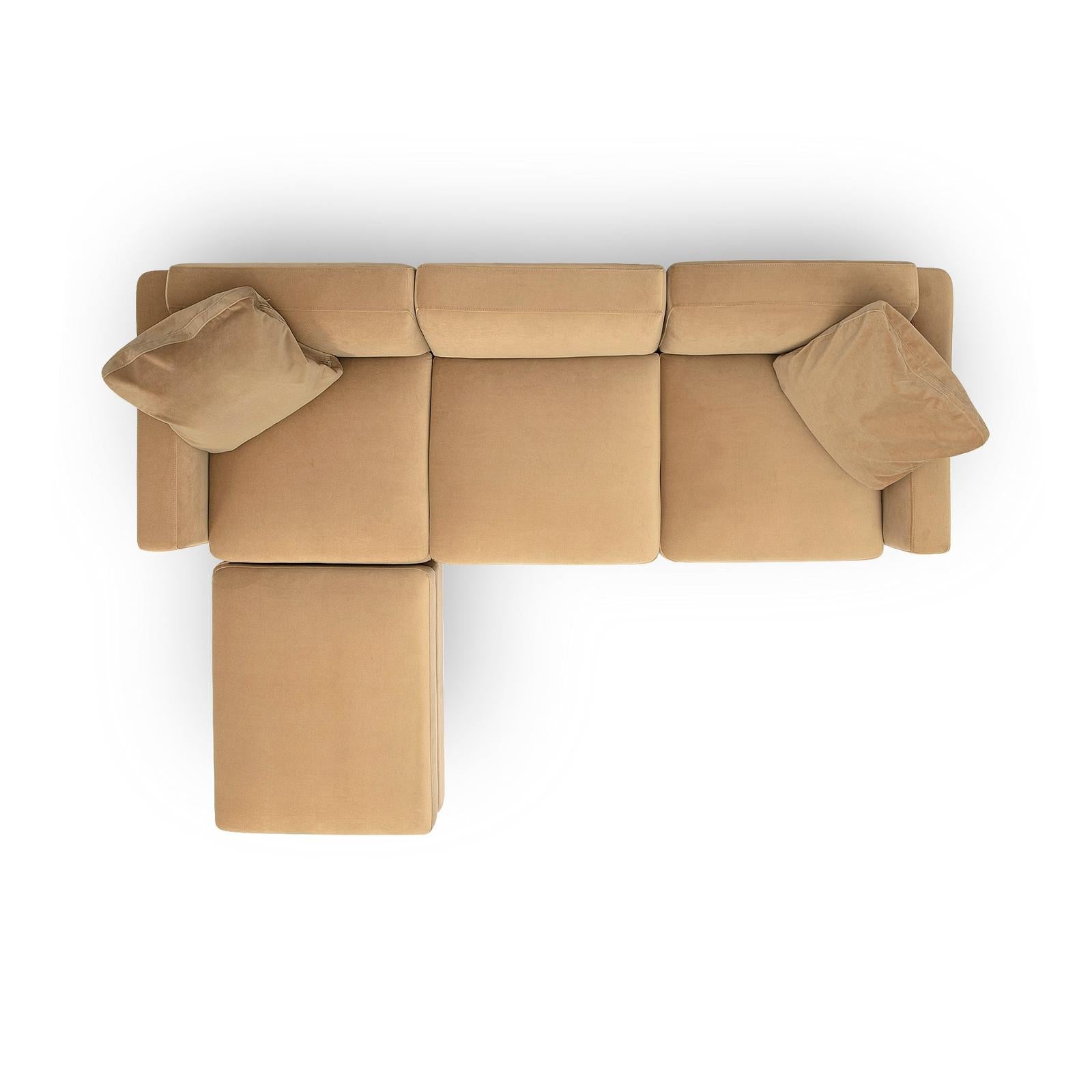 TOV Furniture Perry 4-Piece Modular Sectional