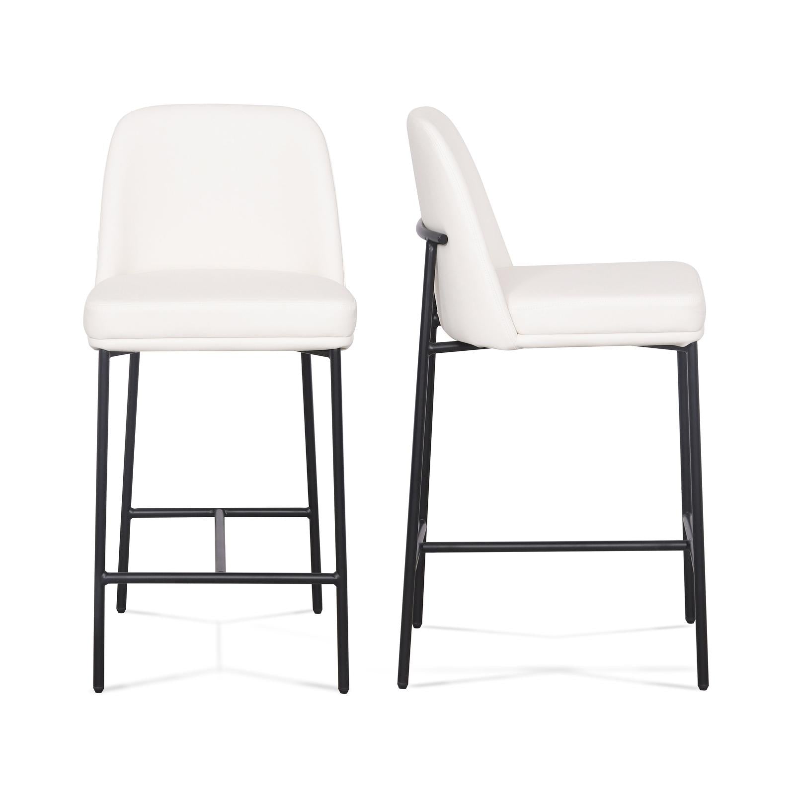TOV Furniture Sydney Performance Vegan Leather Counter Stool - Set of 2