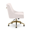 TOV Furniture Beatrix Performance Velvet Office Swivel Chair