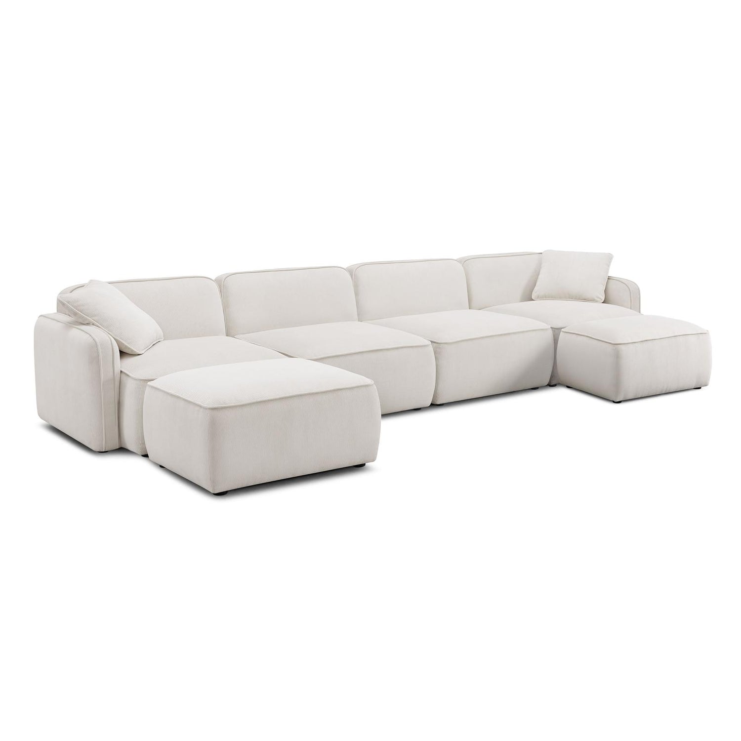 TOV Furniture Travie 6-Piece Modular U-Sectional