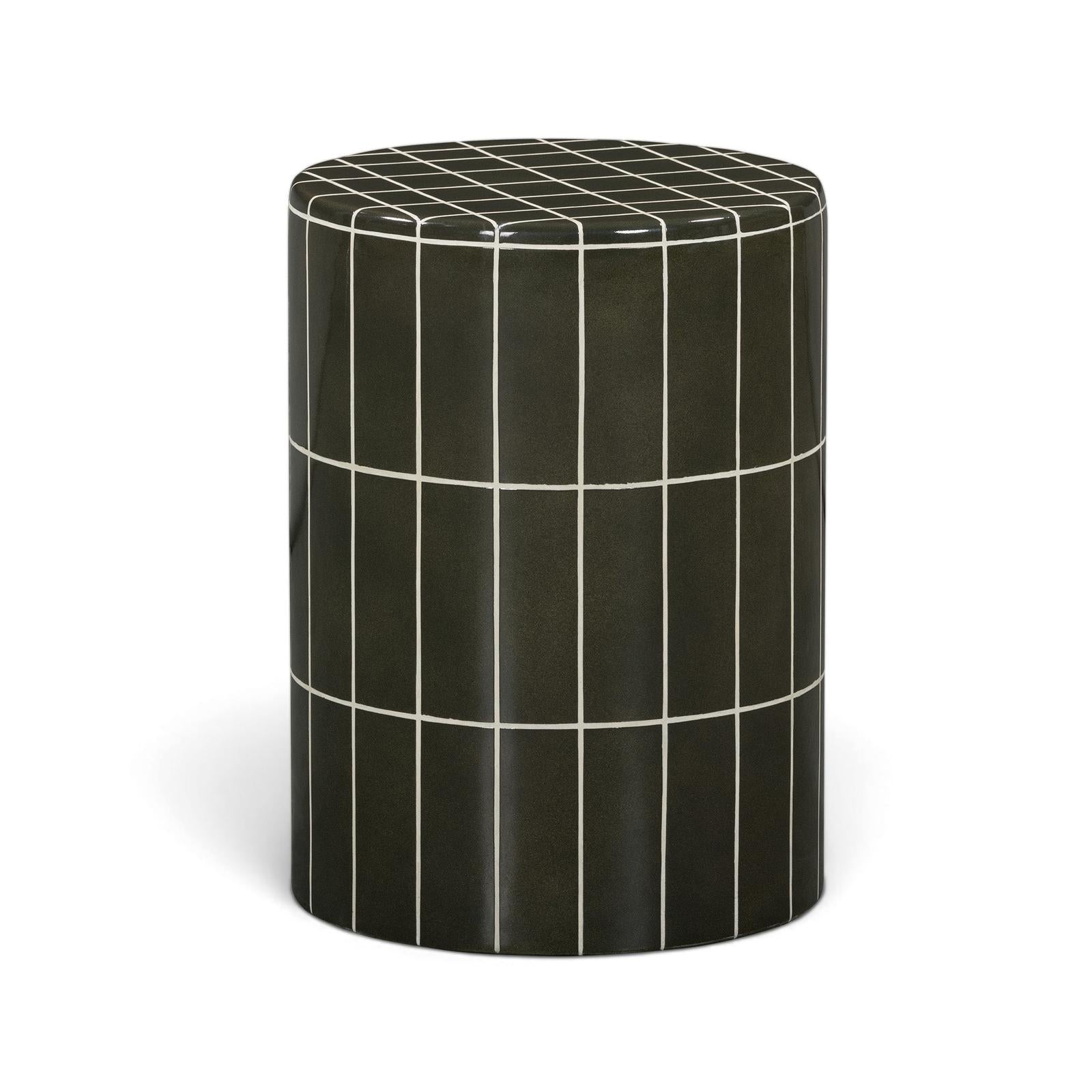 TOV Furniture Tatiana Round Concrete Indoor/Outdoor Side Table