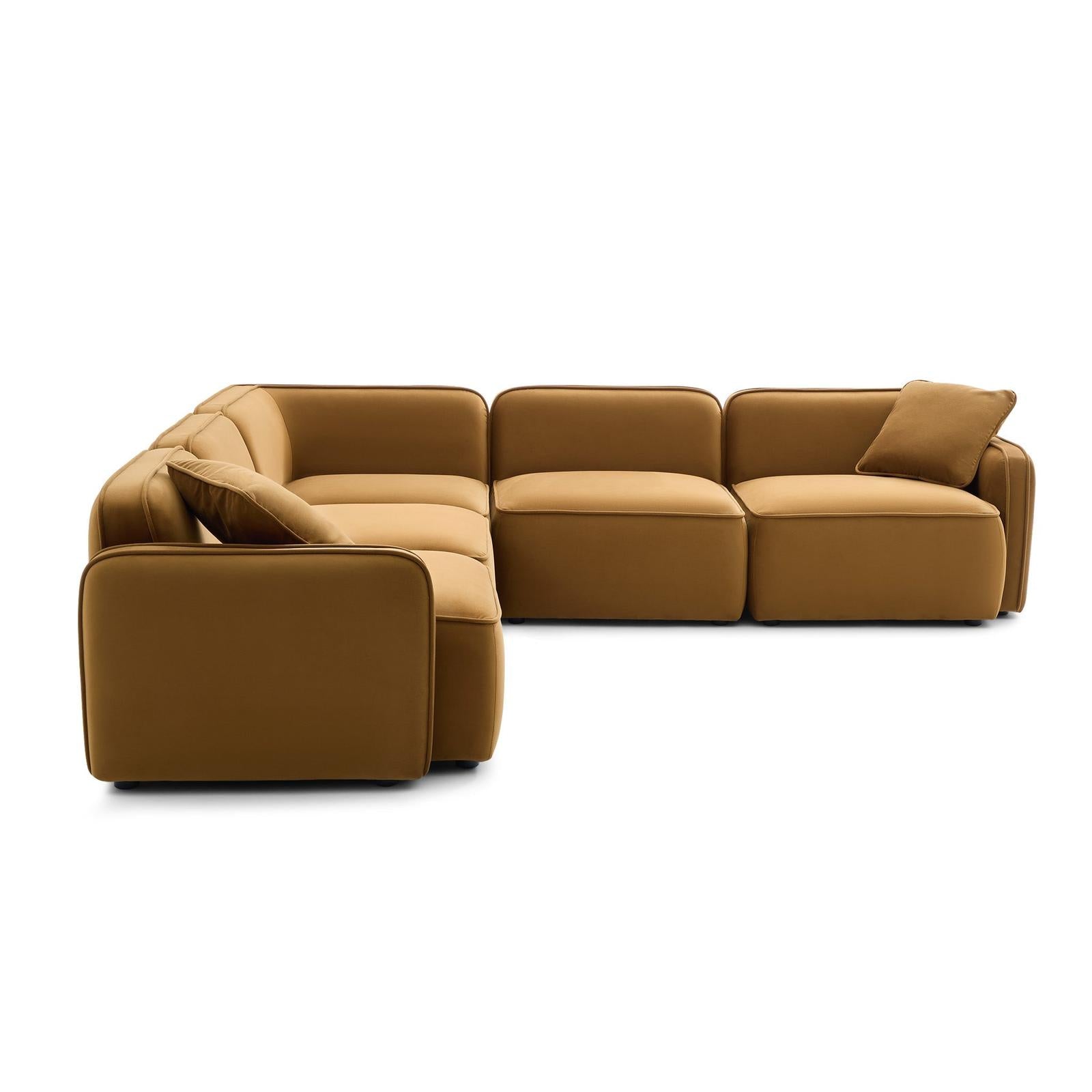 TOV Furniture Travie 5-Piece Modular L-Sectional