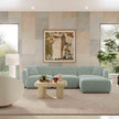TOV Furniture Travie 4-Piece Modular Sectional