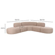 TOV Furniture Gorge 5-Piece Modular Euro Sectional