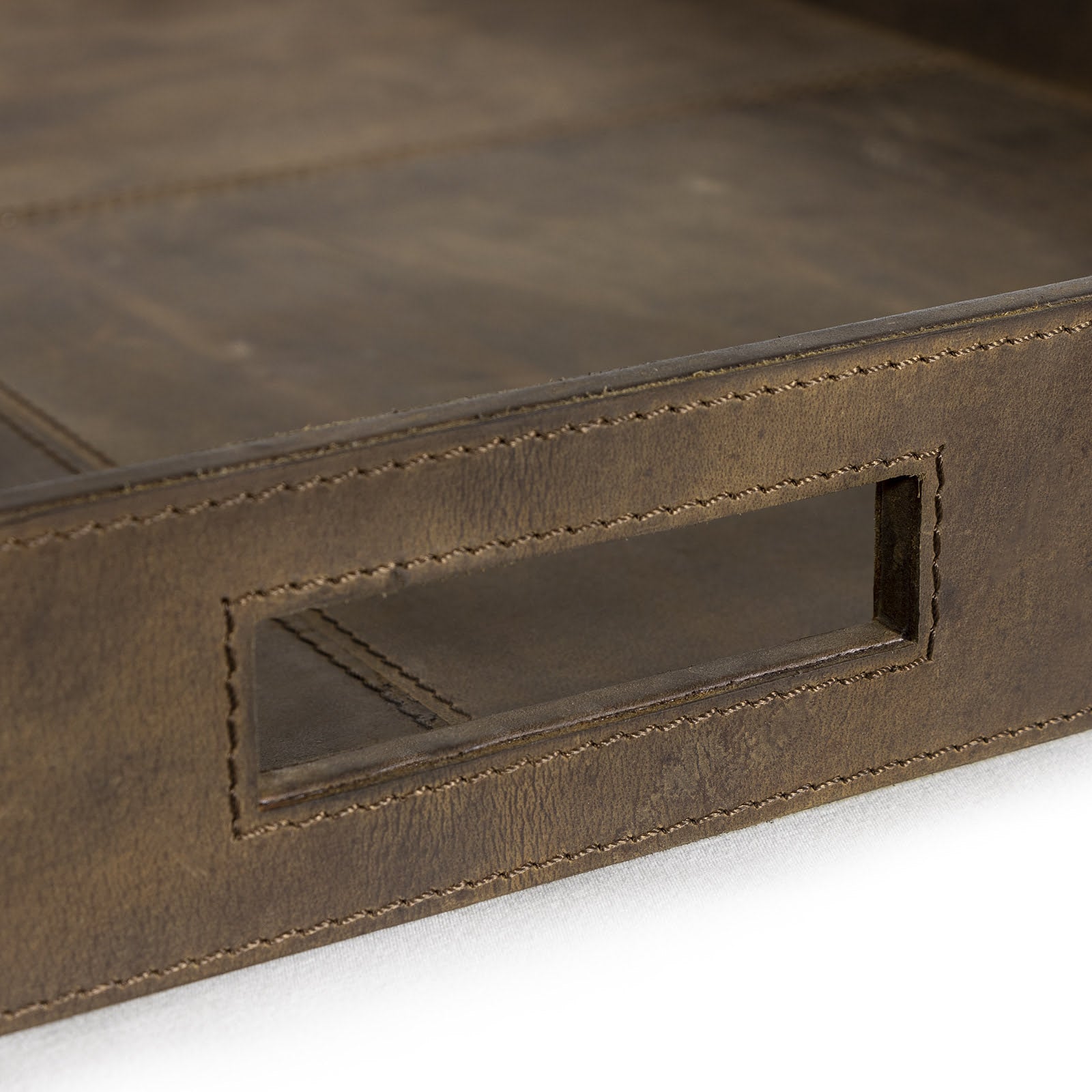 Derby Leather Tray