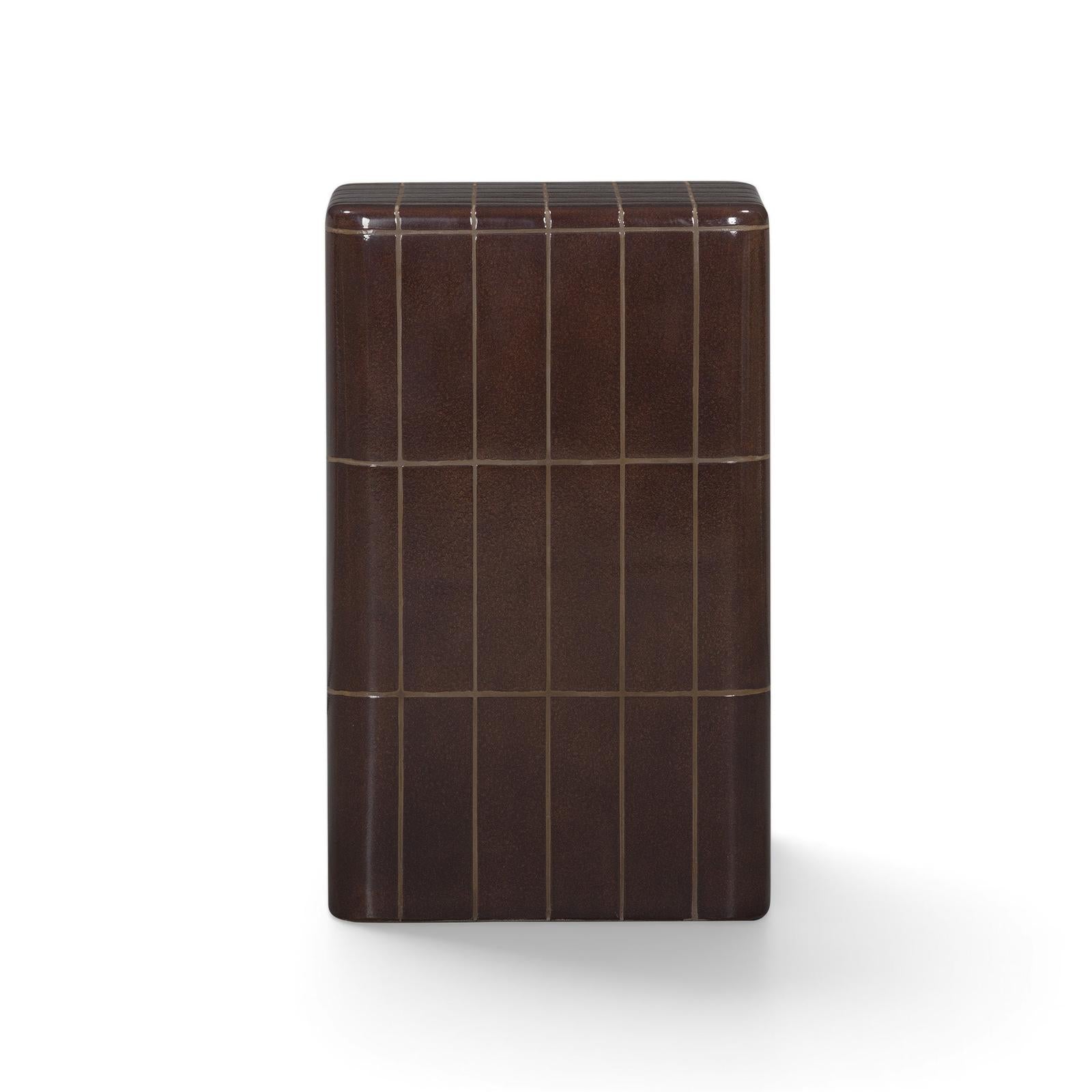TOV Furniture Tatiana Square Concrete Indoor/Outdoor Side Table