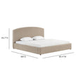 TOV Furniture Leah Performance Chenille Bed