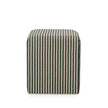 TOV Furniture Byron Square Cotton Jute Ottoman