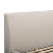 TOV Furniture Rayne Textured Fabric Bed