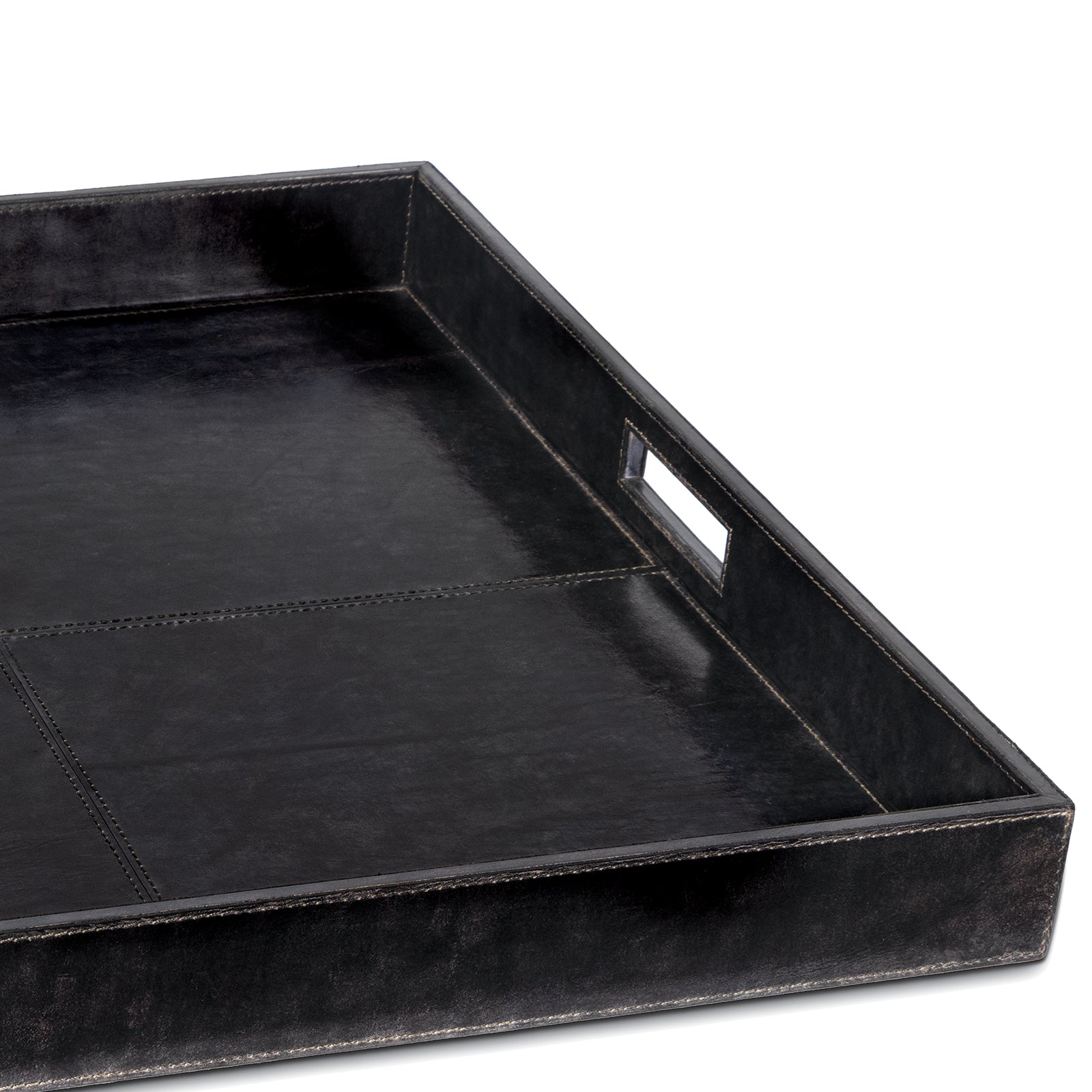Regina Andrew Derby Leather Tray Set