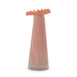 TOV Furniture Ruff Ombre Pink Glass Vase