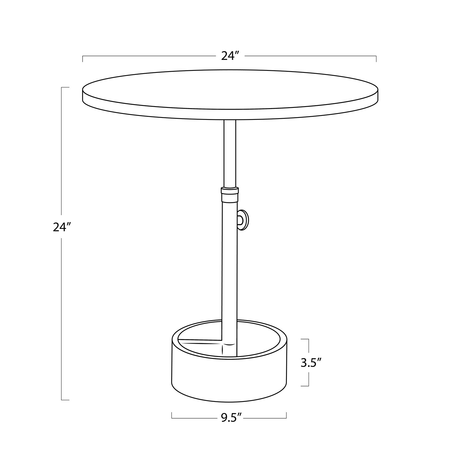 Regina Andrew Myles Accent Table