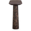 TOV Furniture Braya Faux Emperador Marble Console Table
