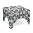 TOV Furniture Raji Leopard Performance Jacquard Ottoman