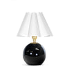 Giorgio Black Natural Brass Glass Mini Lamp