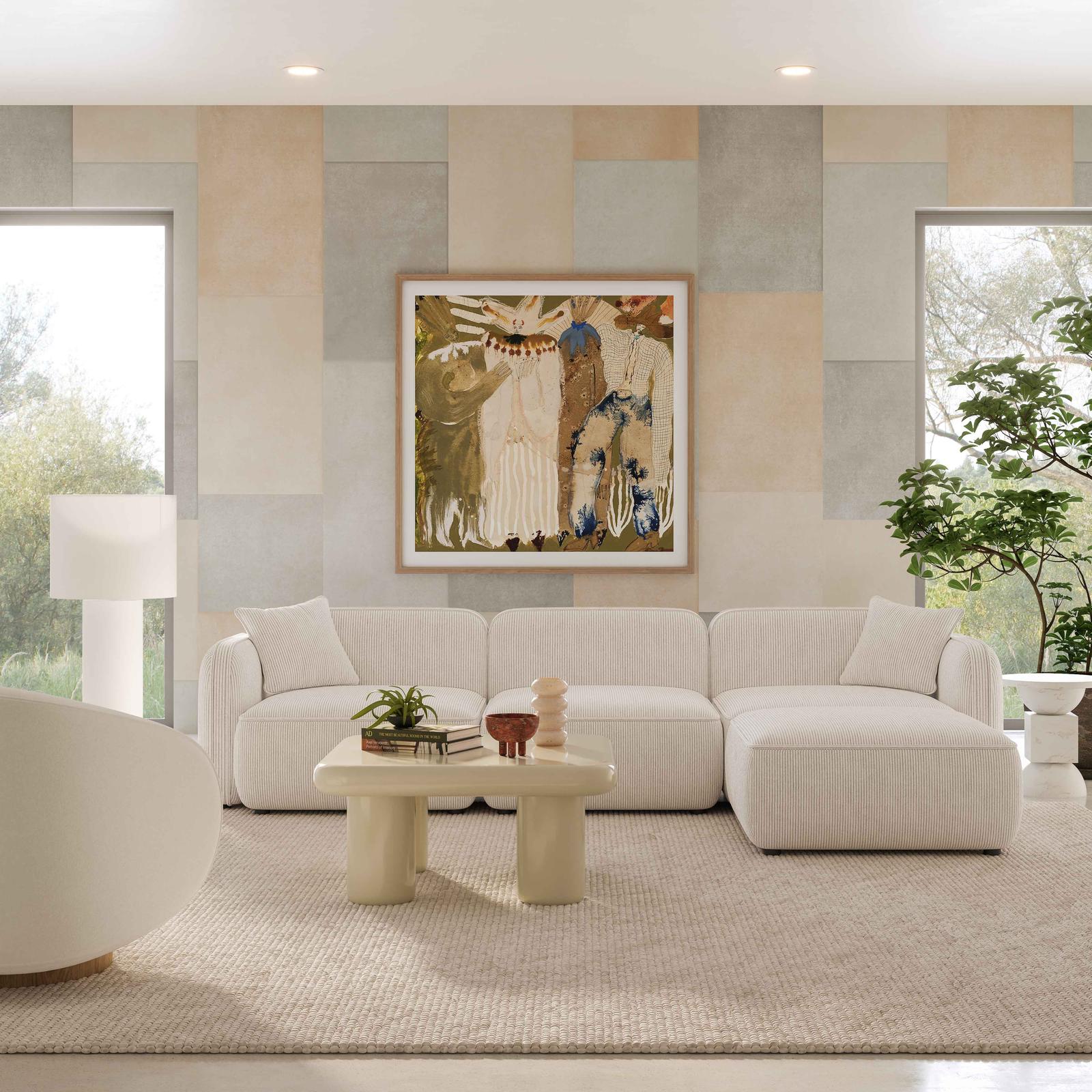 TOV Furniture Travie 4-Piece Modular Sectional