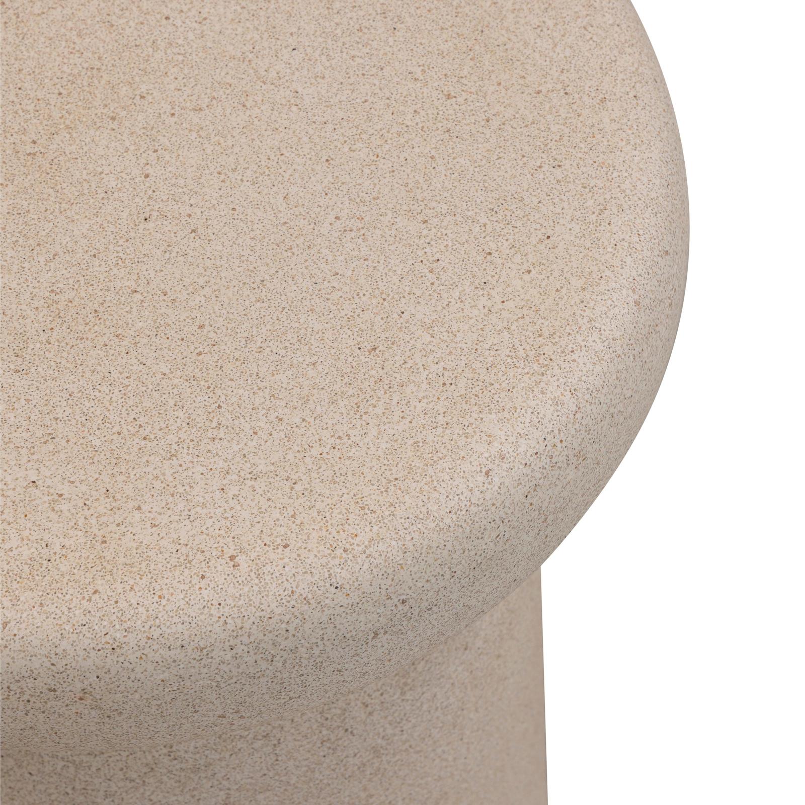 TOV Furniture Lydia Concrete Indoor/Outdoor Side Table
