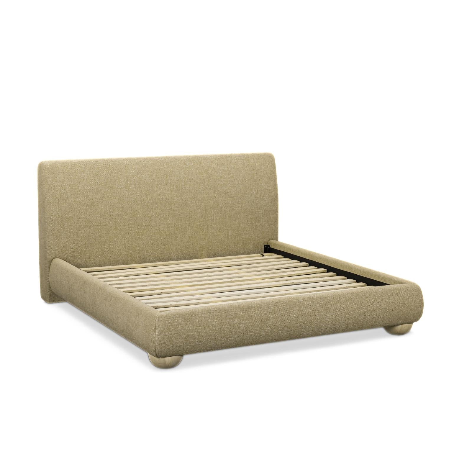 TOV Furniture Rayne Textured Fabric Bed