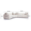 TOV Furniture Perry 5-Piece Modular L-Sectional