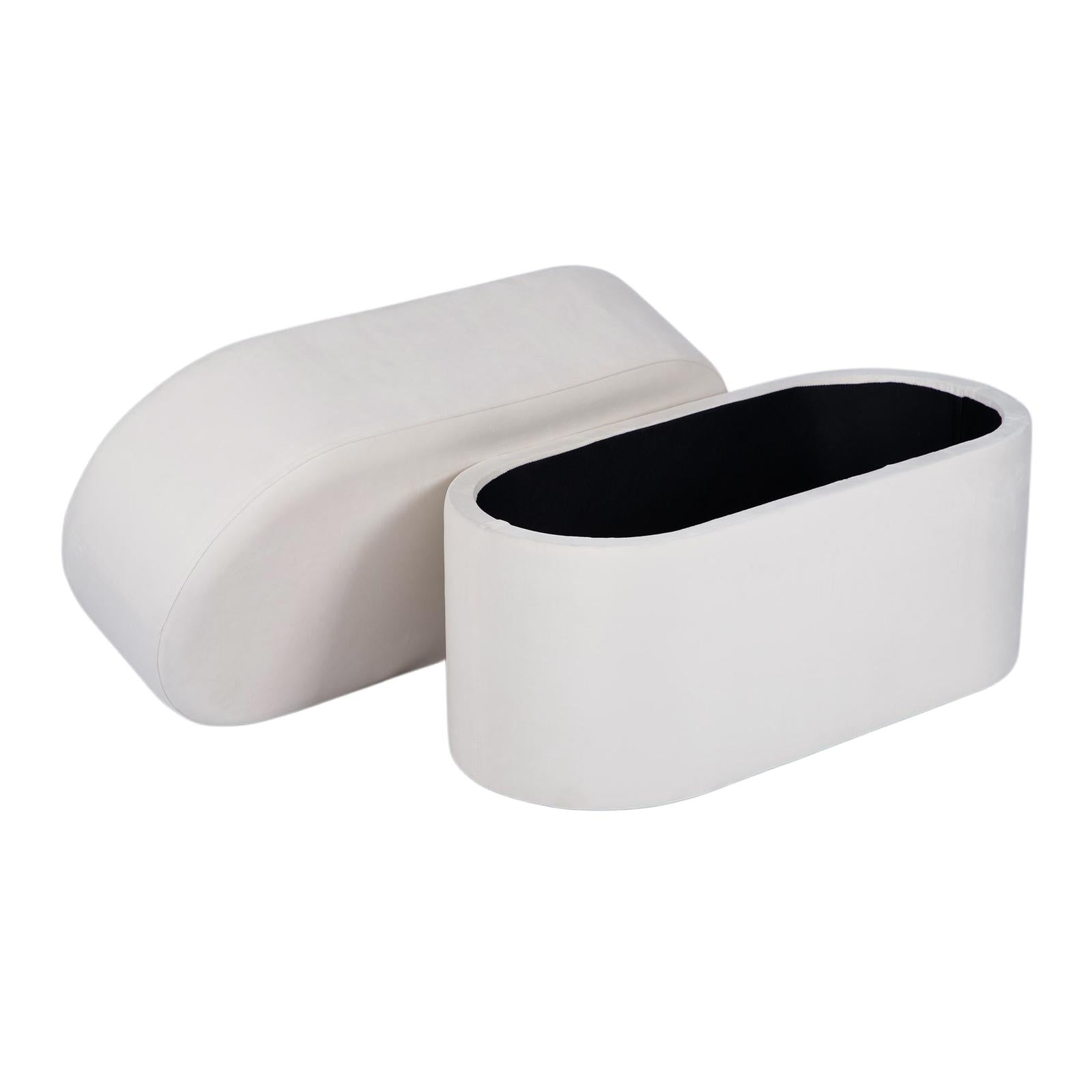 TOV Furniture Andrea Performance Velvet Storage Bench