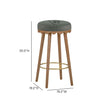 TOV Furniture Oodle Performance Vegan Mohair Bar Stool