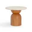 TOV Furniture Cynthia Concrete Indoor/Outdoor Side Table