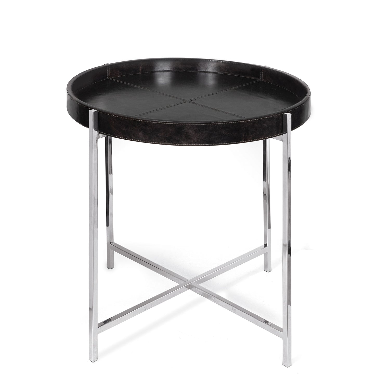 Regina Andrew Derby Leather Tray Table