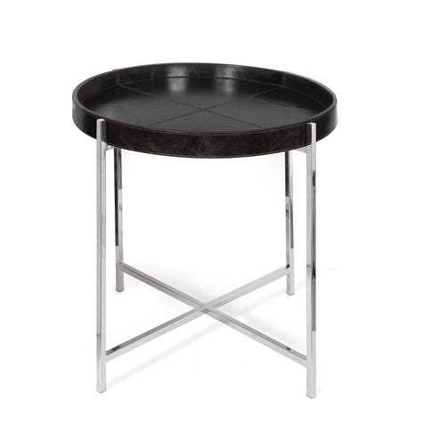 Regina Andrew Derby Leather Tray Table