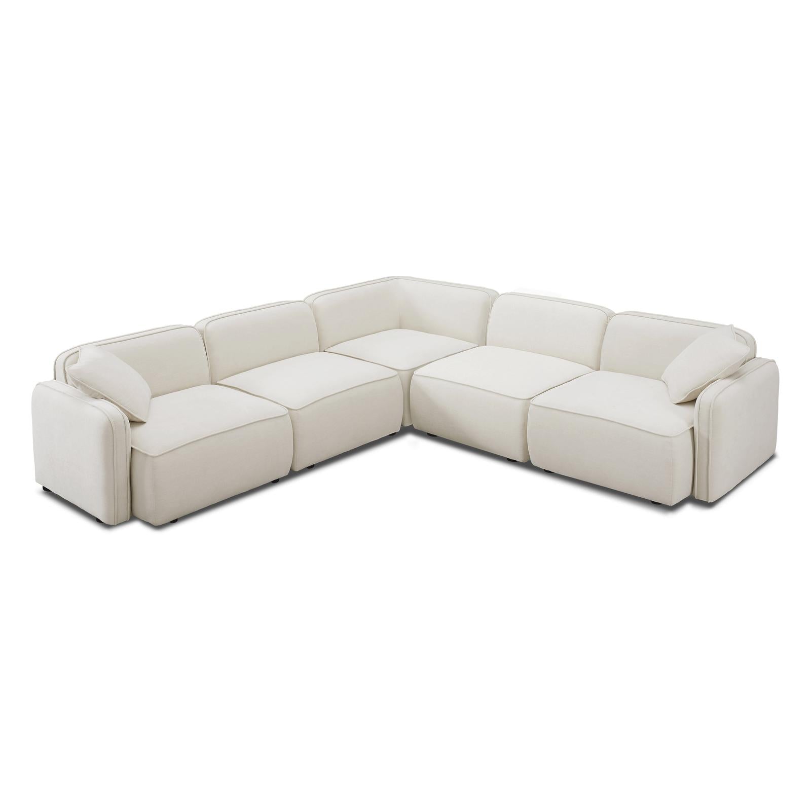 TOV Furniture Travie 5-Piece Modular L-Sectional