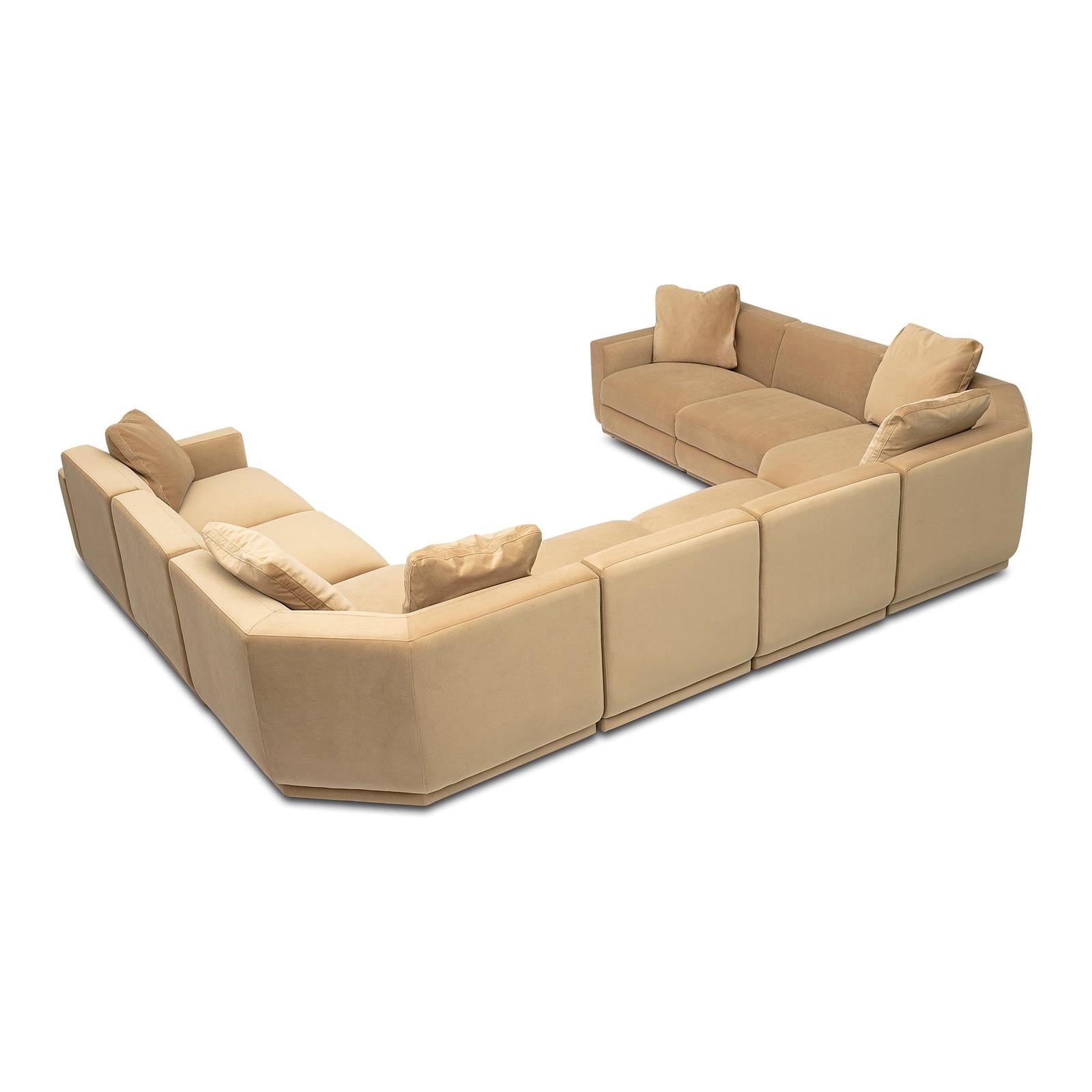 TOV Furniture Perry 8-Piece Modular Large U-Sectional