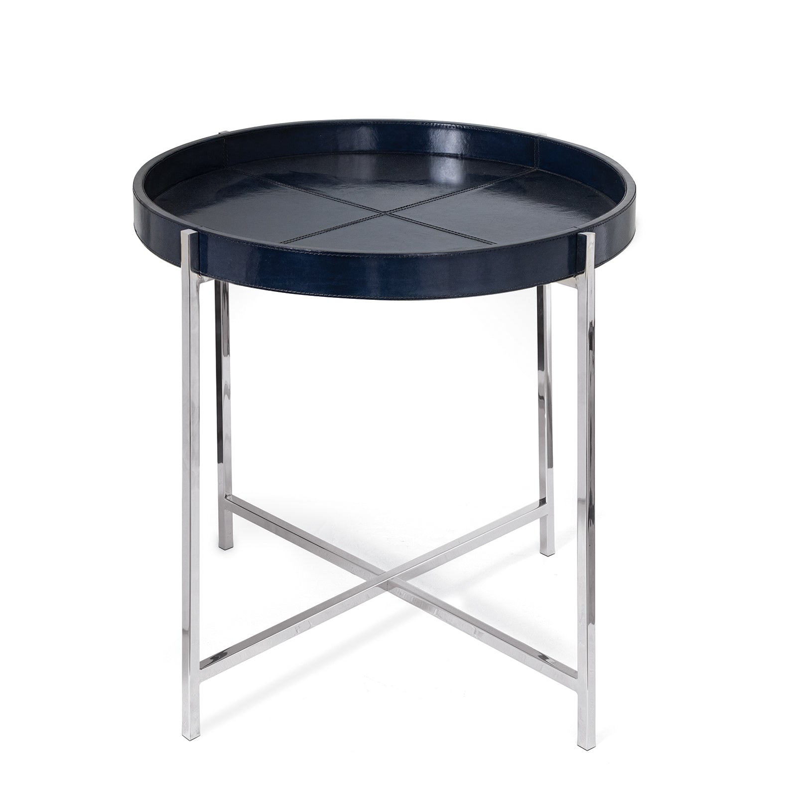Regina Andrew Derby Leather Tray Table