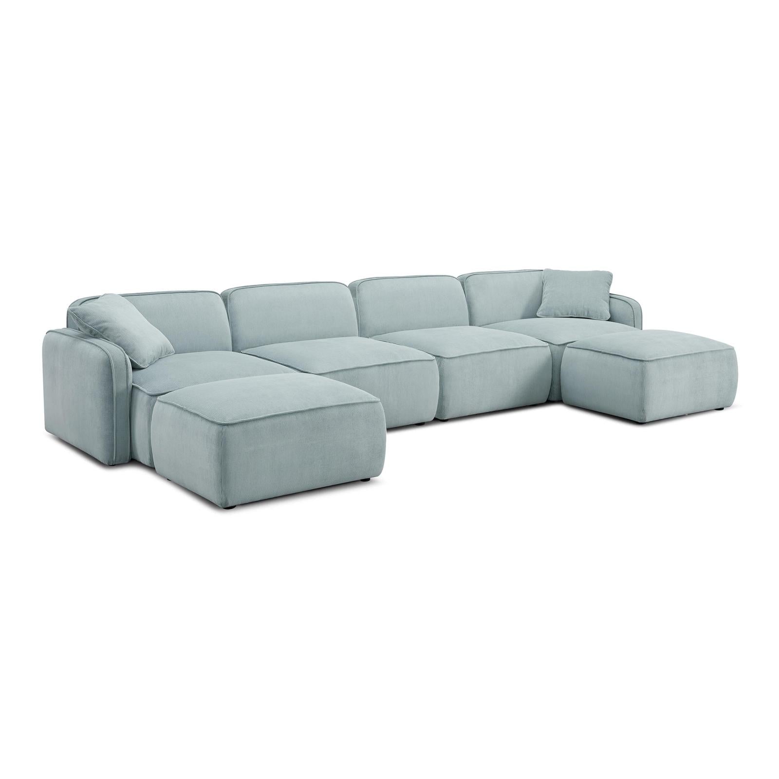 TOV Furniture Travie 6-Piece Modular U-Sectional