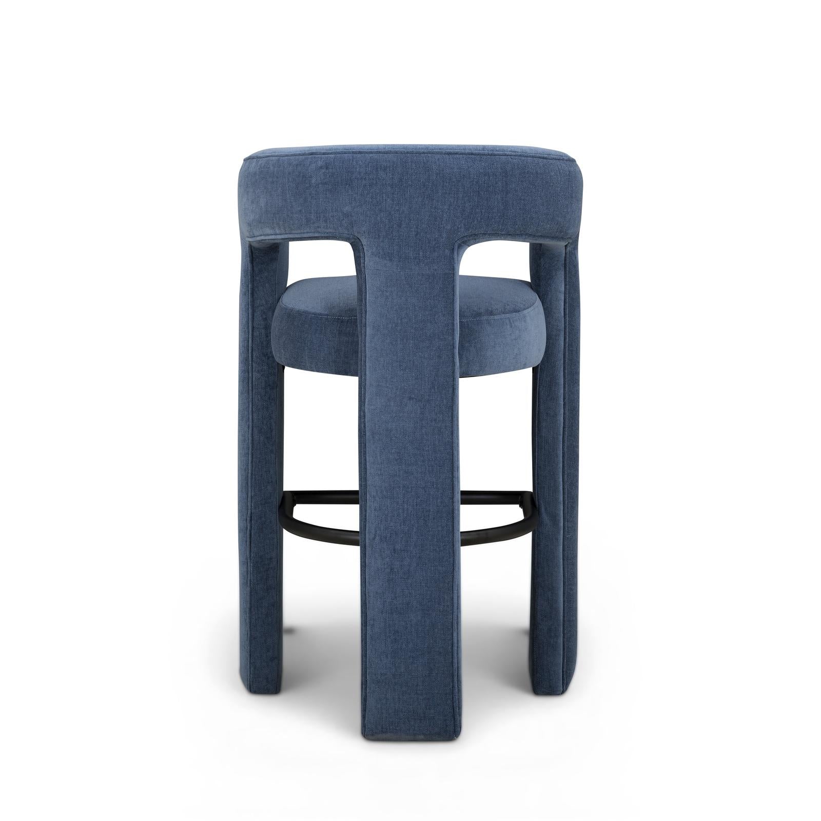 TOV Furniture Malone Performance Chenille Bar Stool