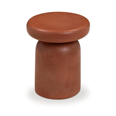 TOV Furniture Lydia Concrete Indoor/Outdoor Side Table
