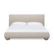 TOV Furniture Rayne Textured Fabric Bed