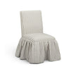 TOV Furniture Gertrude Striped Performance Linen Skirted Dining Chair