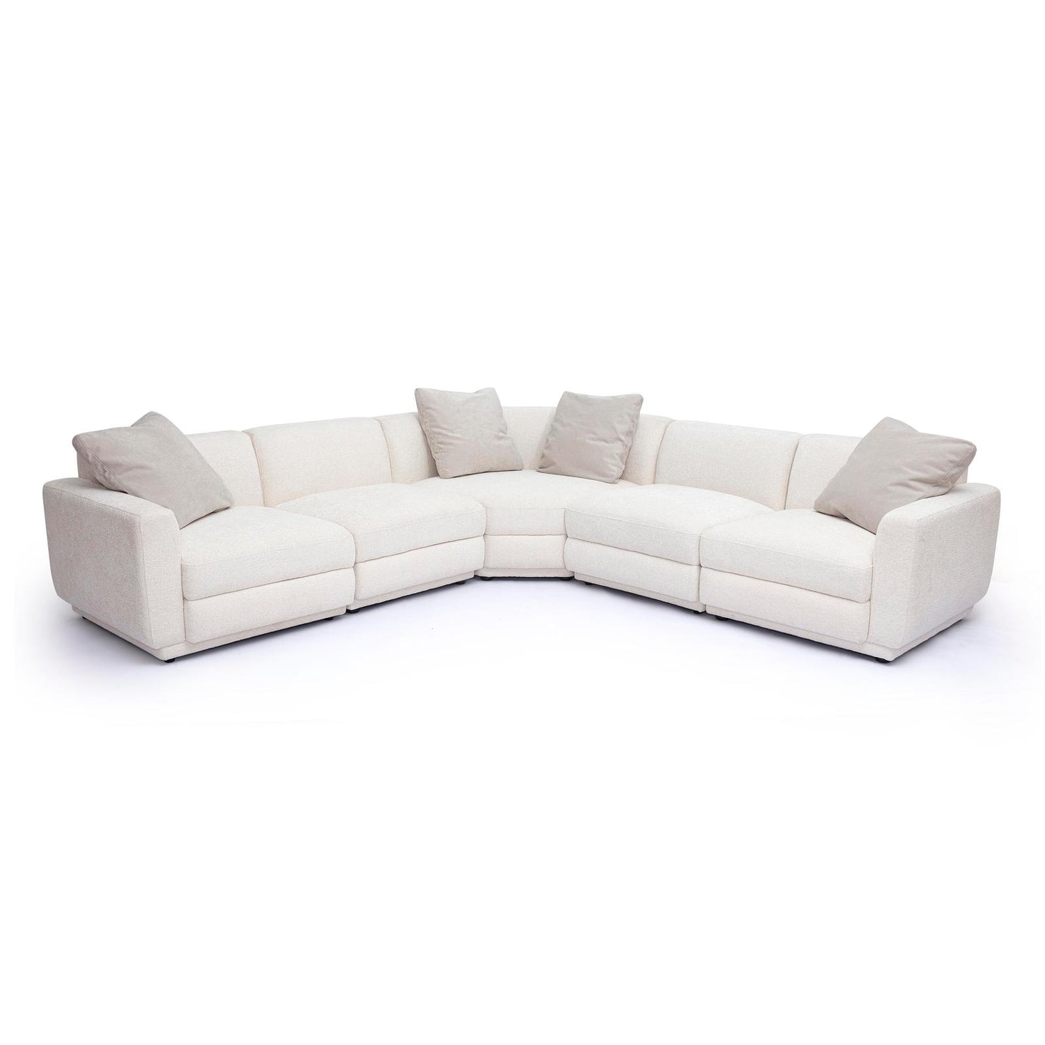 TOV Furniture Perry 5-Piece Modular L-Sectional