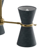 Gable Antique Natural Brass Pendant